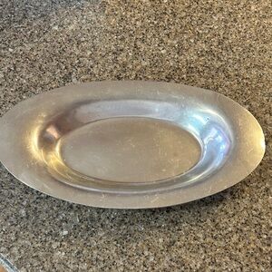 Classic Oval Silver Serving Platter